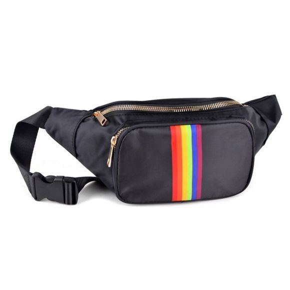 Rainbow Fanny Pack / Belt Bag - Unisex - Picture 1 of 9